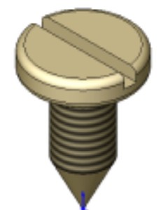 Tapping cros.reces.raised pan head screw 4.2x9.5 DIN7981 yz